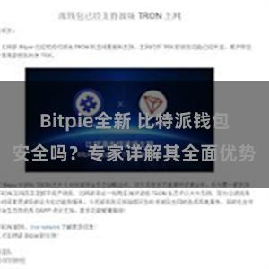 Bitpie全新 比特派钱包安全吗？专家详解其全面优势