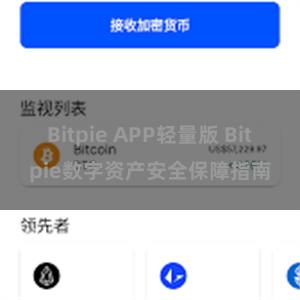 Bitpie APP轻量版 Bitpie数字资产安全保障指南