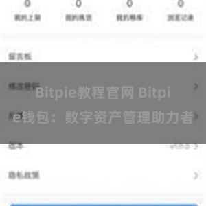 Bitpie教程官网 Bitpie钱包：数字资产管理助力者