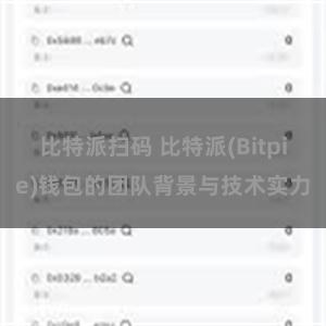 比特派扫码 比特派(Bitpie)钱包的团队背景与技术实力